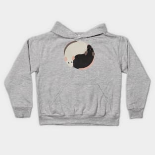 Yin Yang Rats Kids Hoodie